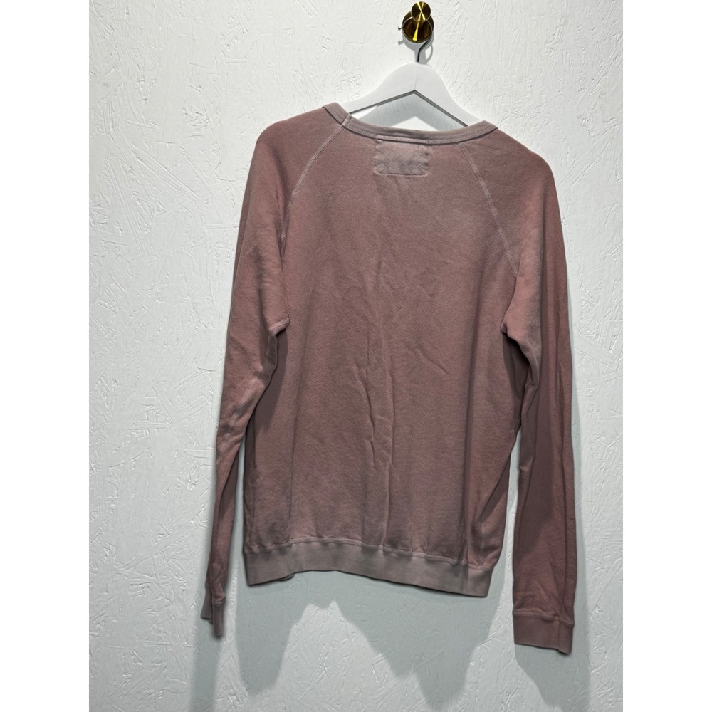Freecity Life Nature Love Mauve Pink French Terry Raglan Sweatshirt Large - Picture 2 of 3